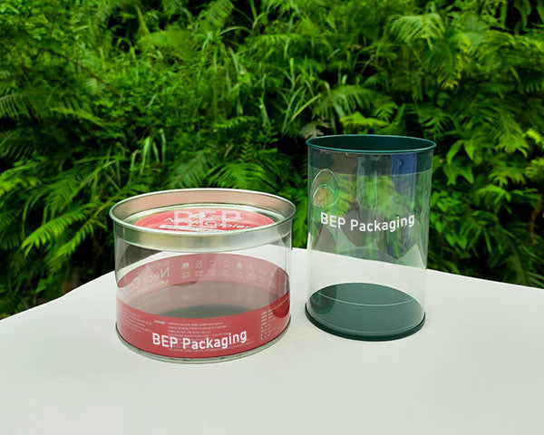 The Fusion of Clear Film and Tinplate – Versatile Storage Cylinder