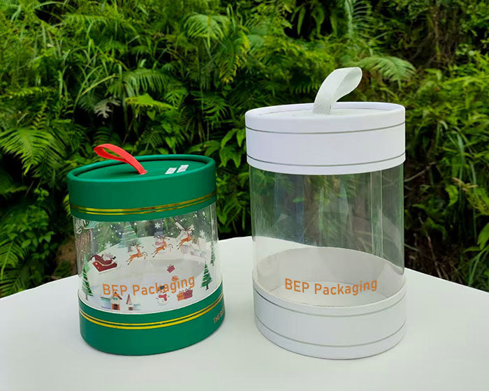 Why choose plastic tube with paperboard lid for festive packaging?