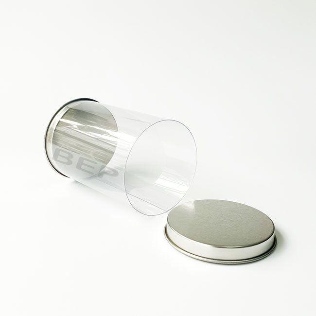 Premium Custom Printed Tin Lid Plastic Canisters