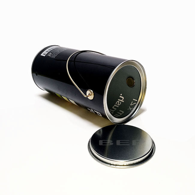 Premium Custom Printed Round Plastic Containers with Handles