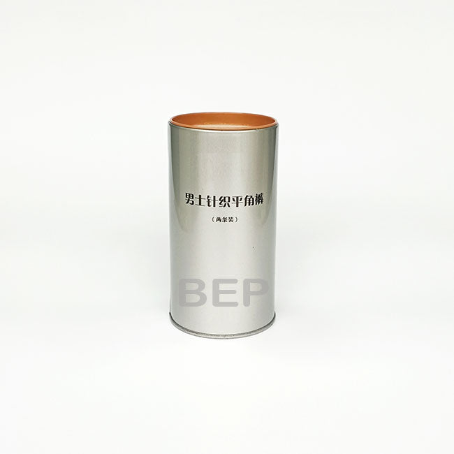 Industrial Aluminum Gray Large Tin Container for Delicacies & Apparel