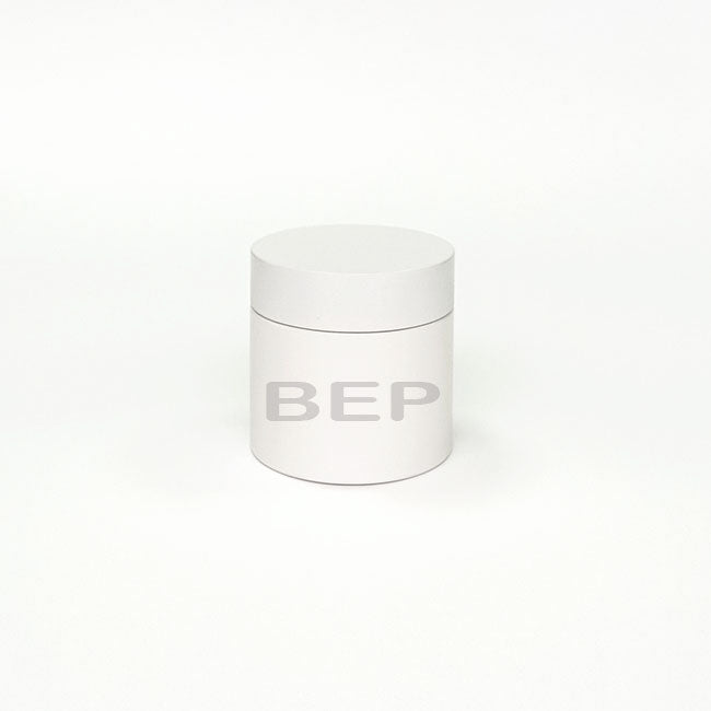 Minimalist White Small Tin with Lid