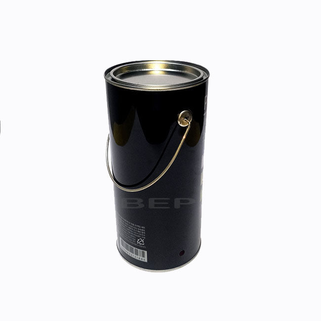 Premium Custom Printed Round Plastic Containers with Handles