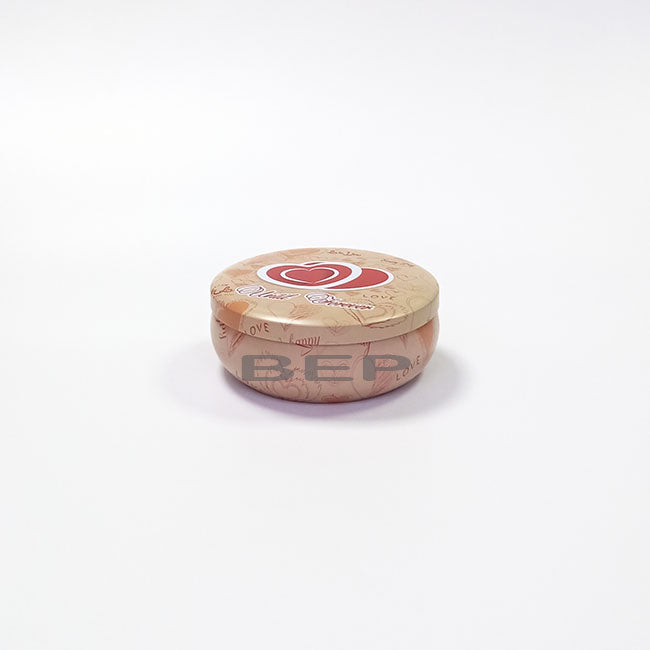 Brown-Gray Floral Short Cylinder – Vintage Luxe Appeal