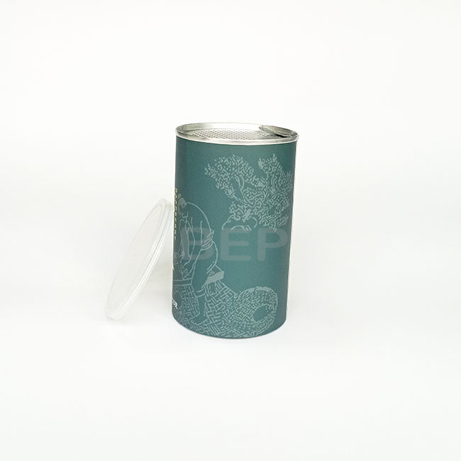 Sealed Paper Canisters for Premium Wellness Packaging
