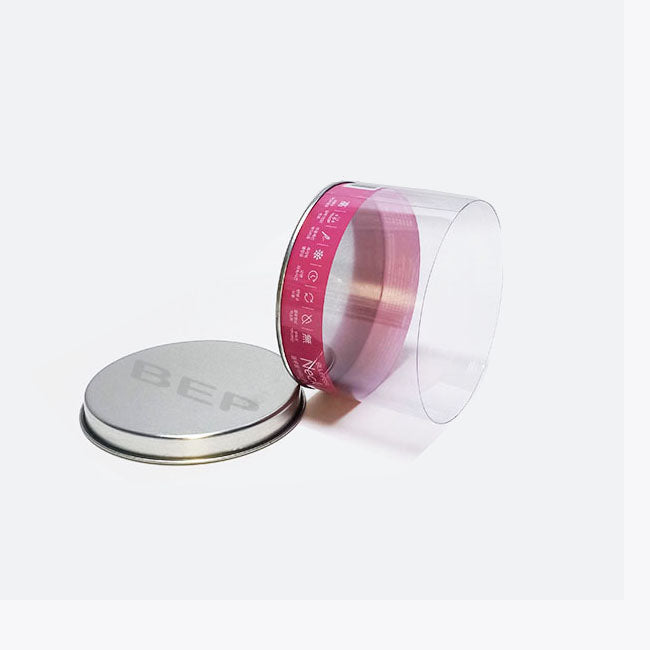 Custom Metal Lid Round Plastic Containers