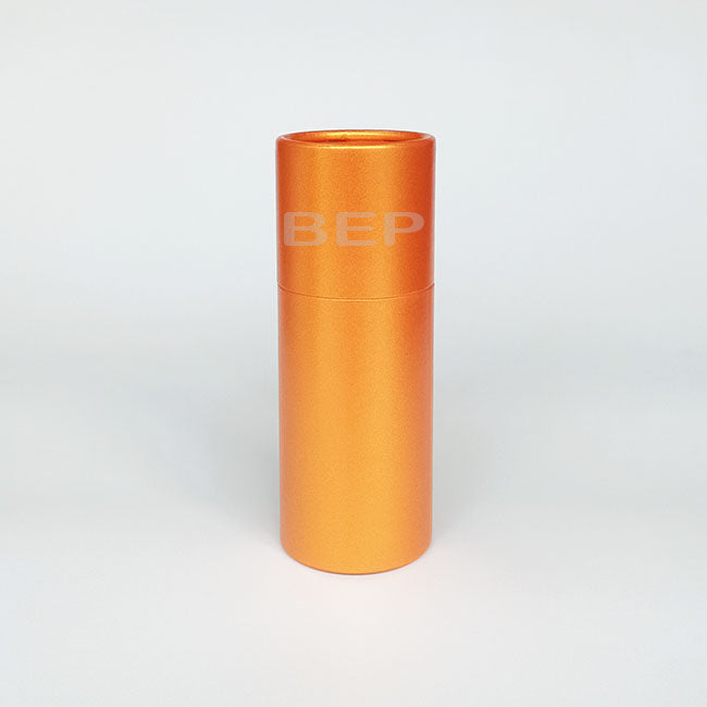 Vibrant Orange Custom Paper Tube Packaging for Everyday & Gift Use
