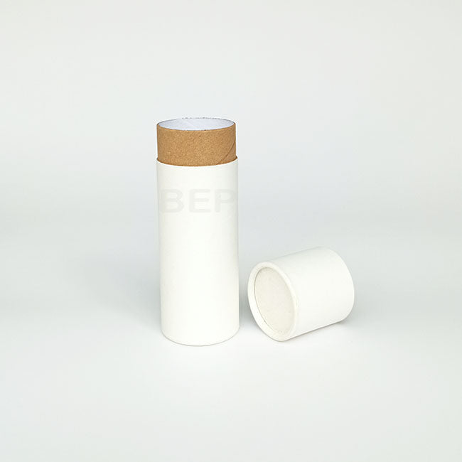 Custom White Paper Tube Packaging