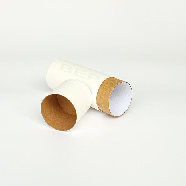 Custom White Paper Tube Packaging