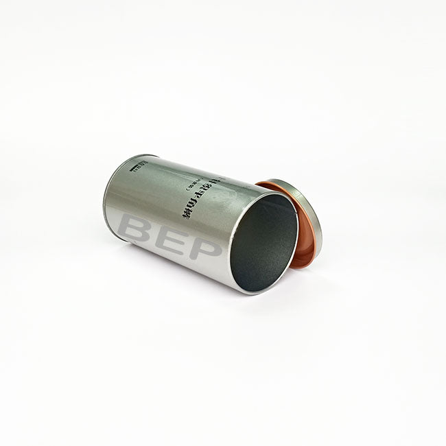 Industrial Aluminum Gray Large Tin Container for Delicacies & Apparel