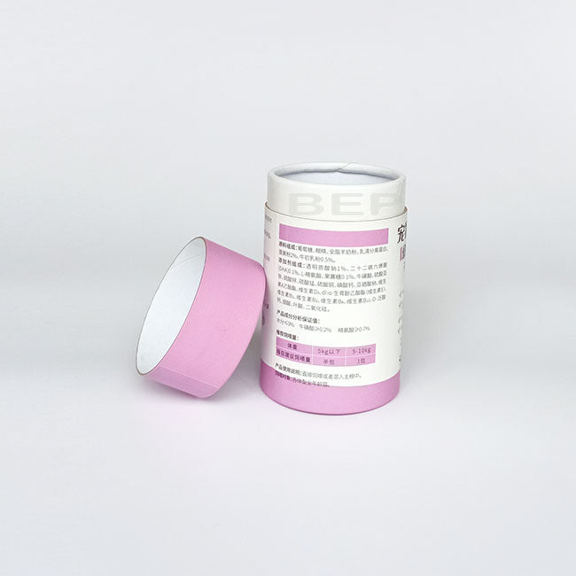 Custom Paper Tube Packaging for Health &amp; Pet Care Brands