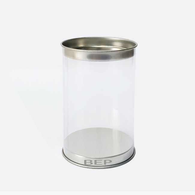 Premium Custom Printed Tin Lid Plastic Canisters