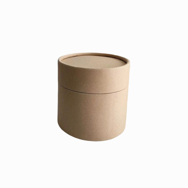 Round kraft paper box packaging